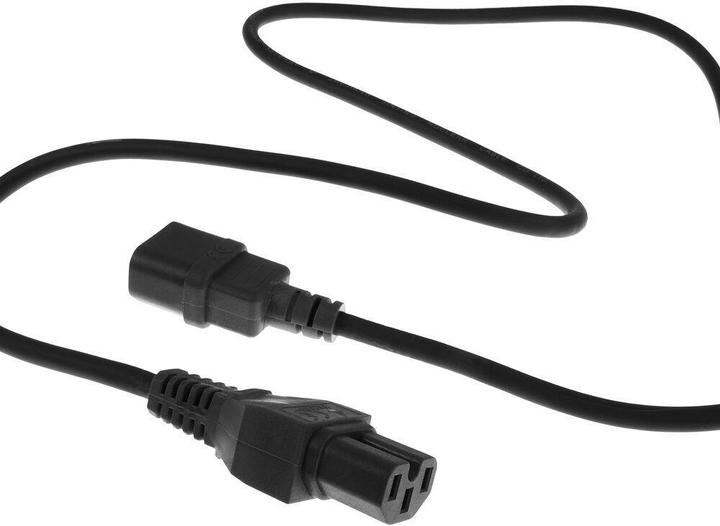 Actual product image ACT Powercord C14 - C15 black 5 m (5 m)