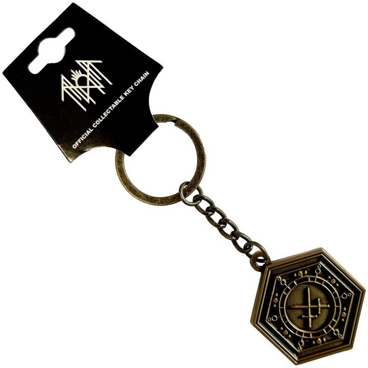 Actual product image Sleep Token Emergence House Veridian Keyring