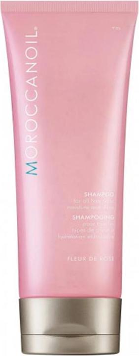 Produktbild Moroccanoil Fleur de Rose Moisture And Shine Shampoo 200ml (200 ml, Flüssiges Shampoo)