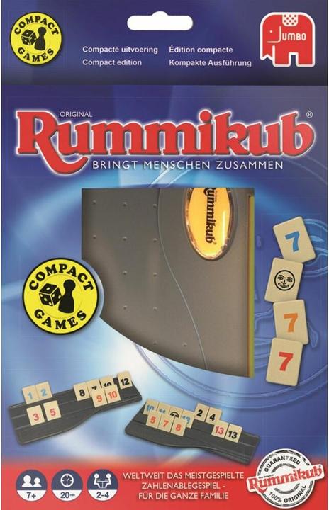 Produktbild Jumbo Travel Rummikub (Deutsch, 2 - 4 Spieler)