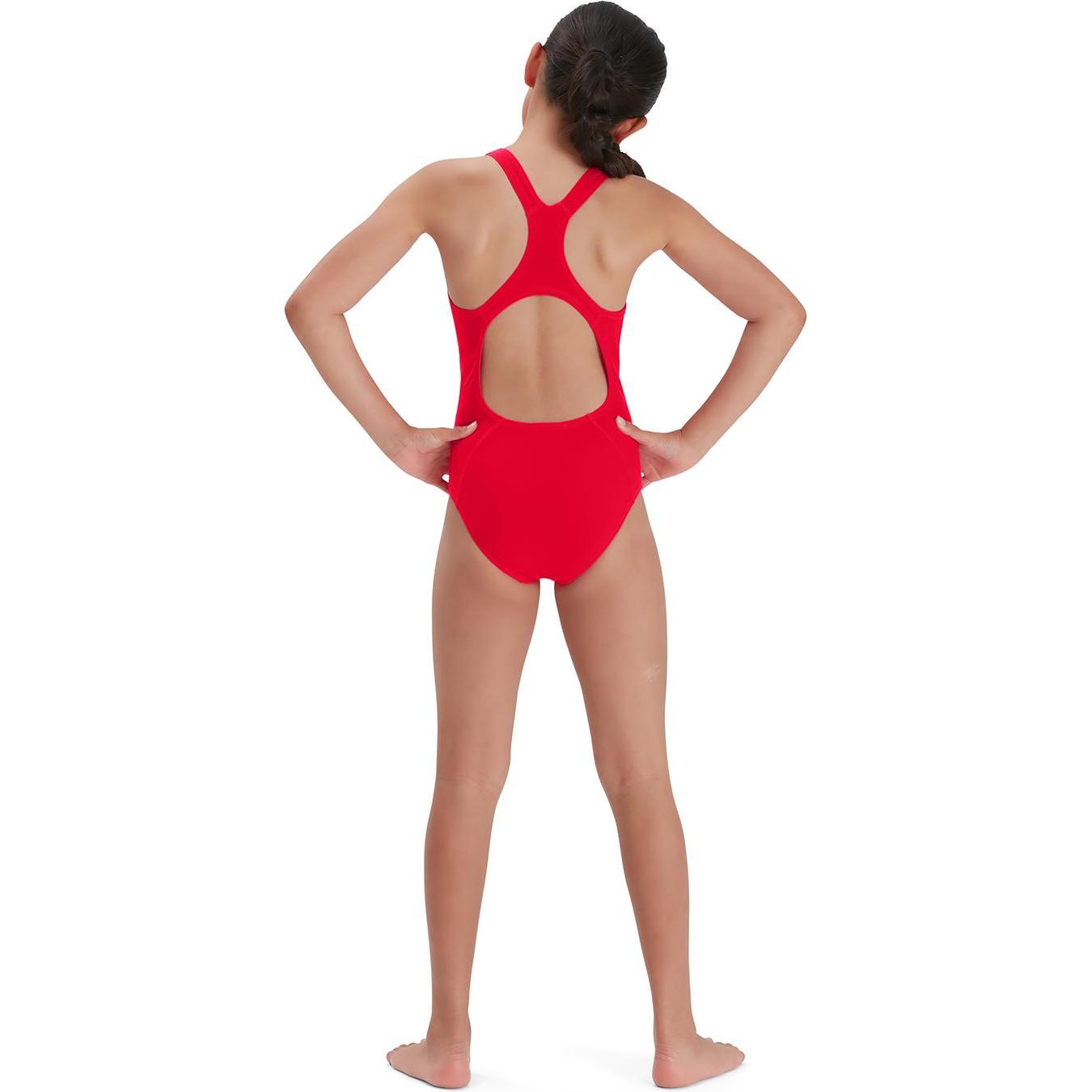 Thumbnail - Speedo, Mädchen, Badeanzug, ECO Endurance+ Medalist, Rot, (11, 12)