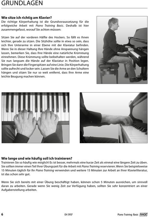 Produktbild Piano Training Basic (mit CD) (Deutsch, Christian Wondra, 2012)