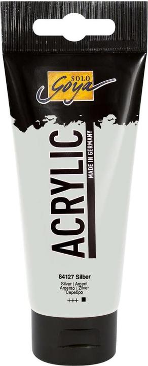 Actual product image Kreul Basic acrylic 100ml (Silver, 100 ml)