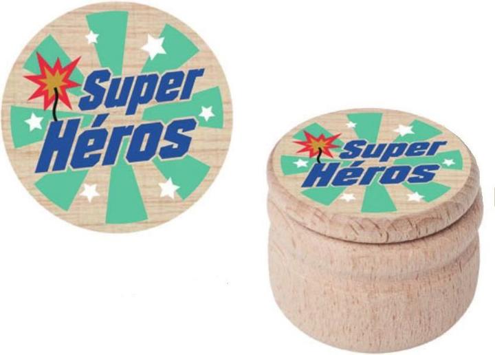 Spielba Milk Tooth Tin Super Heros