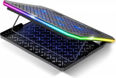 Actual product image Spirit Of Gamer Cooling Pad RGB Airblade 1200 Juodas