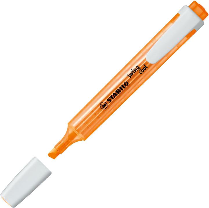 Produktbild STABILO Textmarker - swing cool - 10er Pack - orange (Orange, White, 4 mm, 1 x)