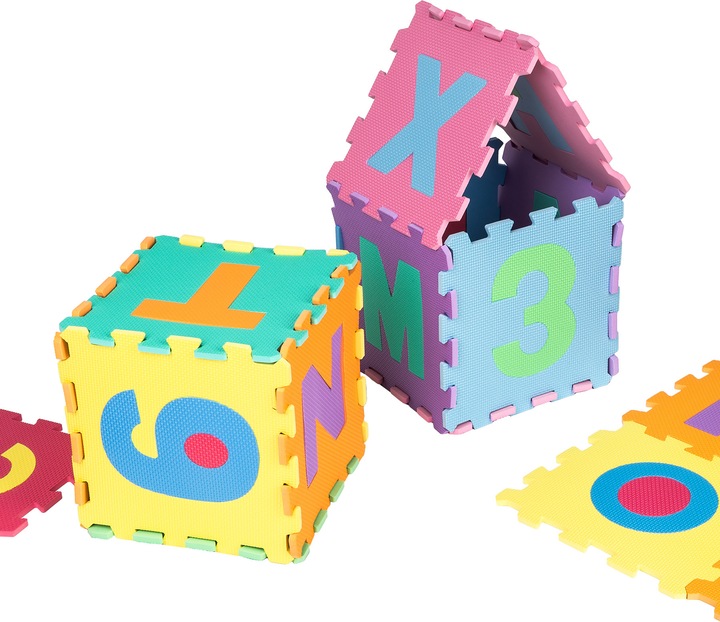 Actual product image tectake Puzzle mat (31.5 x 31.5 x 1 cm)
