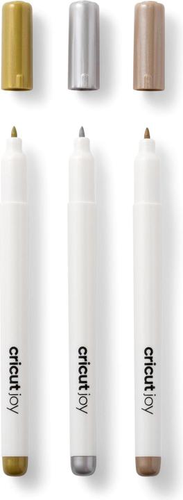 Actual product image Cricut Joy Permanent markers 3-pack 1.0 Gold Silver Copper (P)