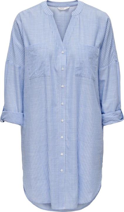 Produktbild Only Locker geschnitten Button-Down Kragen Curve Ärmel mit Umschlag Hemd Hemd (42)