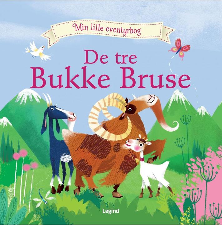 Legind De tre Bukke Bruse - en eventyrlig billedbog (Dänisch, Ronne Randall, 2025)