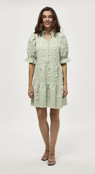Image du produit Minus Dames Bergitta korte jurk, matte mint, 6 (34)