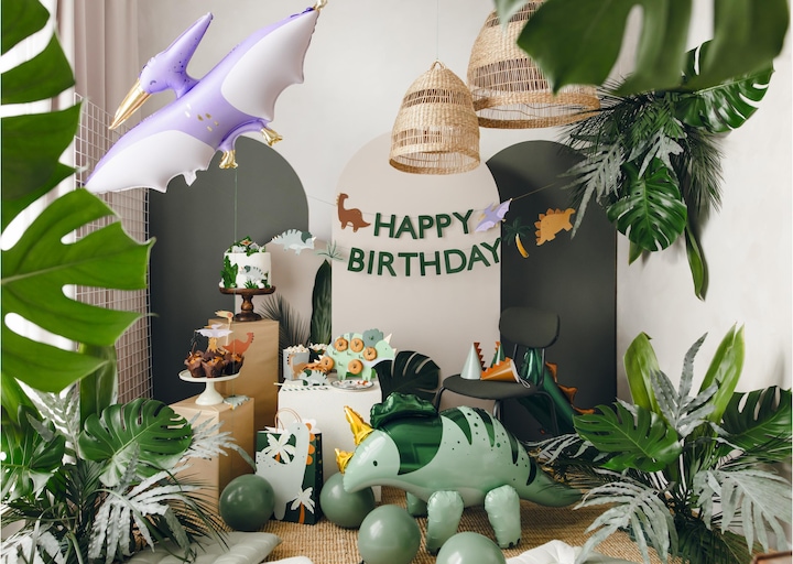 Image du produit Partydeco Sac cadeau dinosaure (Pochette cadeau, 1 x)