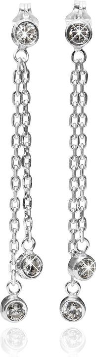 Immagine prodotto Leyda Orecchini a perno con zirconi (Argento 925, Pietra sintetica)