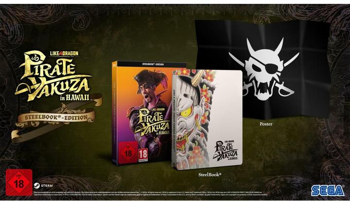 Actual product image Atlus Like a Dragon: Pirate Yakuza in Hawaii Steelbook Edition (PC) (PC, DE)