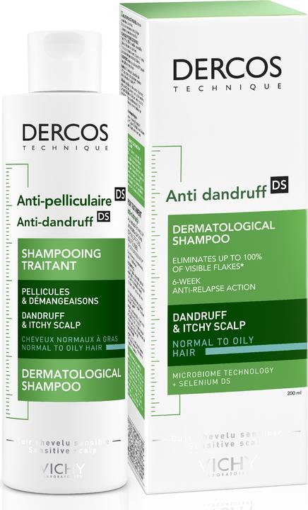 Immagine prodotto Vichy Dercos Shampooing Anti-Pelliculaire cheveux gras (200 ml, Shampoo liquido)