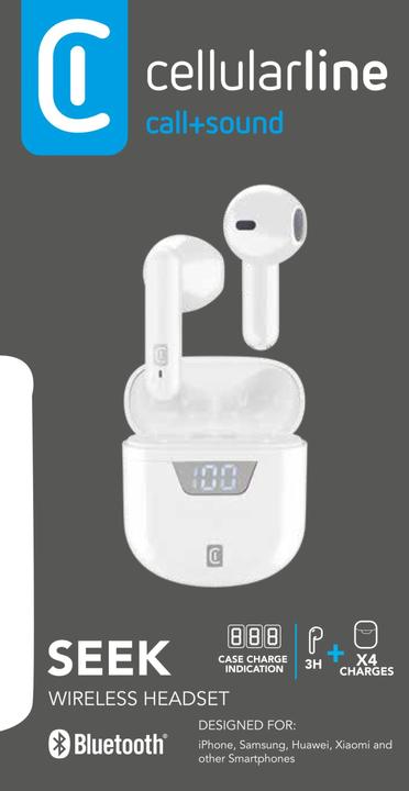 Image du produit Cellularline Seek (15 h, Sans fil)