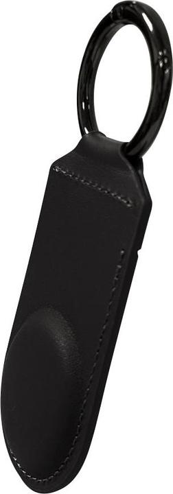 Actual product image Valenta Schlüsselanhänger AirTag Case Leder Schwarz, Motiv