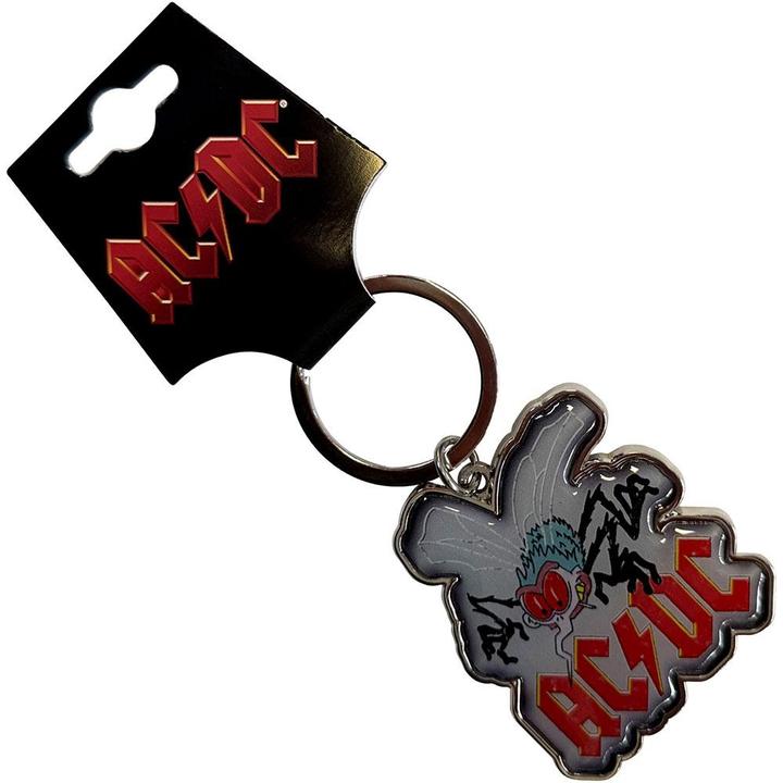 Actual product image AC/DC Fly Keyring