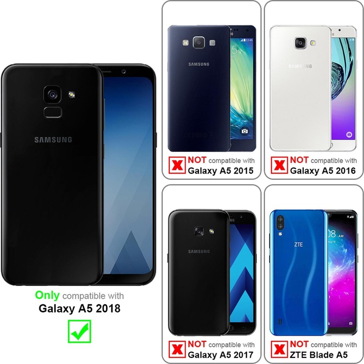 Image du produit Cadorabo Couverture TPU Candy (Samsung Galaxy A5 (2018))