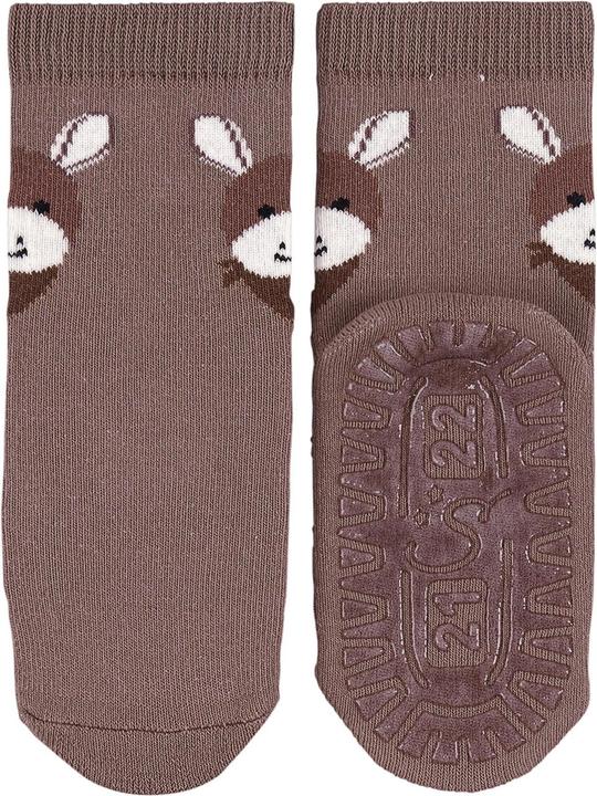 Produktbild Sterntaler Antirutsch-Socken Emmi 2er Set Braun Gr. 19/20 (19 - 20)