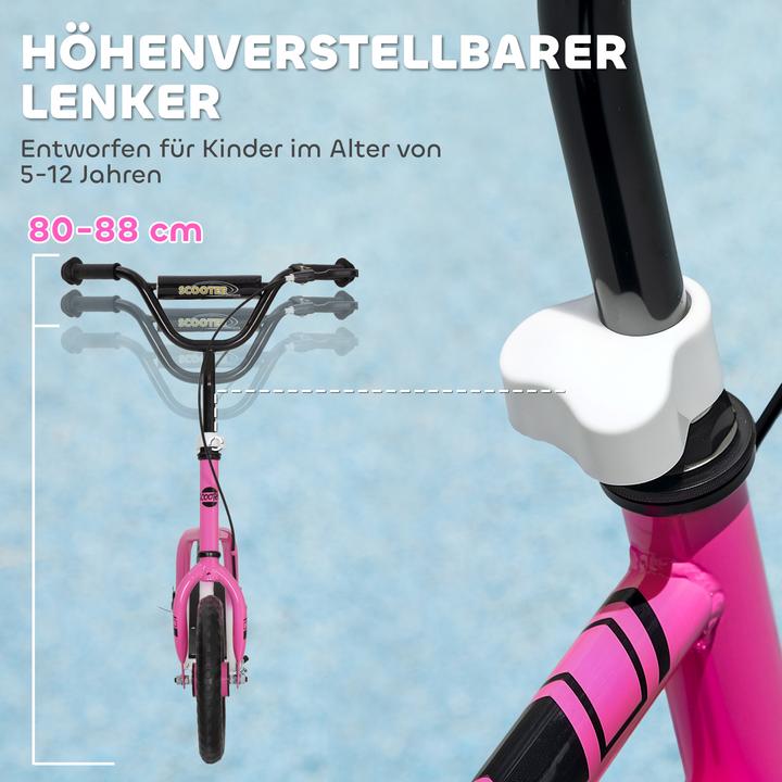 Produktbild Aiyaplay Kinderscooter Stahl, Kunststoff Rosa