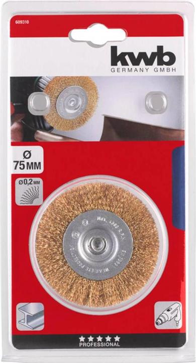 Image du produit kwb Brosse à disque Ms 75 Fin