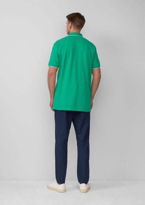 Actual product image S.Oliver Polo-Shirt Sportives Piqué-Poloshirt mit Kontrast-Details (XXL)