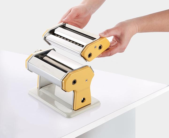 Image du produit Tescoma Machine à pâtes, jaune/argent/blanc