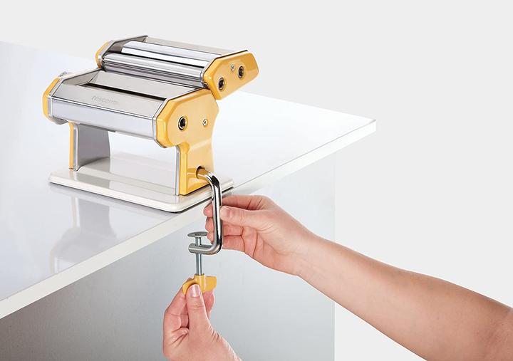 Image du produit Tescoma Machine à pâtes, jaune/argent/blanc