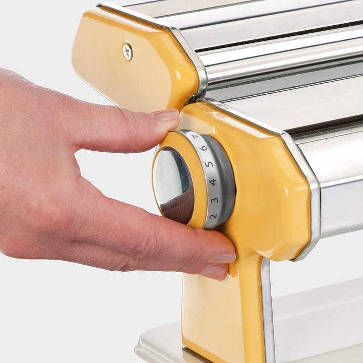 Image du produit Tescoma Machine à pâtes, jaune/argent/blanc