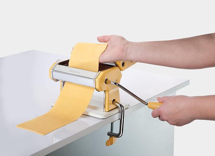 Image du produit Tescoma Machine à pâtes, jaune/argent/blanc