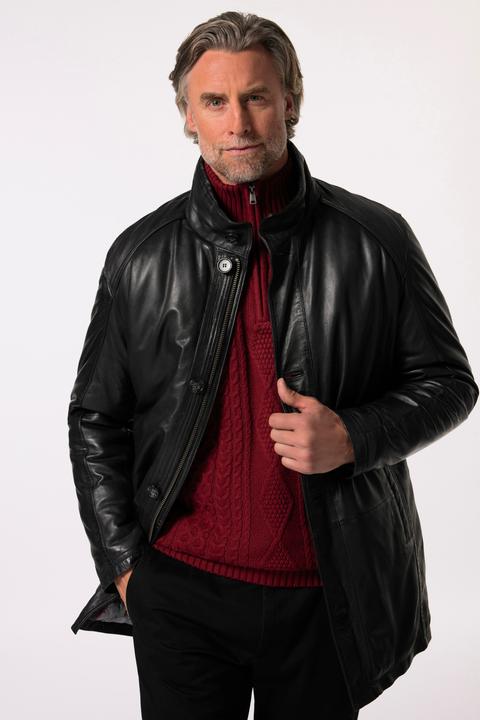 Actual product image Boston Park Lederjacke, Leder, Stehkragen, Steppfutter, bis 80/82 (62)