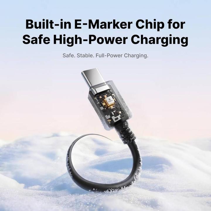 Produktbild Sharge 60W Schnellladekabel 0,6 m BLA (0.60 m, USB 2.0, 60 W)