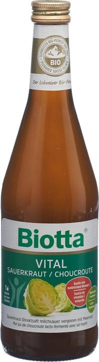 Actual product image Biotta Vital sauerkraut (1 x 50 cl)