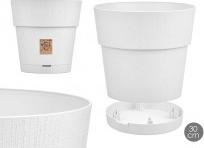 Actual product image Kerbl plastic pot 30 cm ethica white (30 x 29 cm)