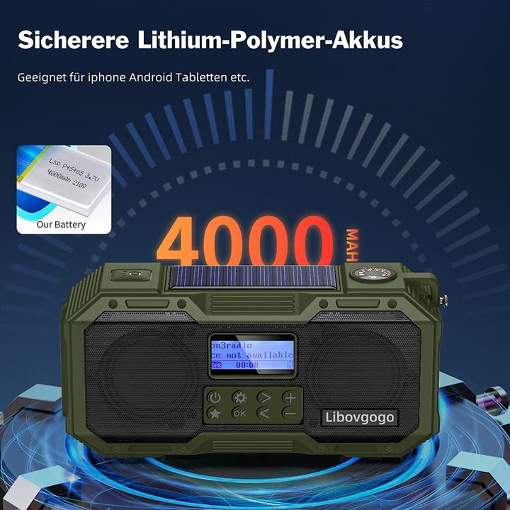 Image du produit Libovgogo DF-588D (FM, DAB, Bluetooth)