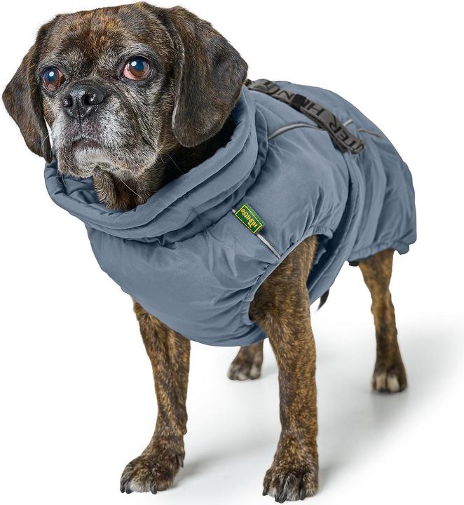 Produktbild Hunter Dogcoat Paxson Pug & Fr Bulldog 44, blue - (203523) (44, Hundebademantel)