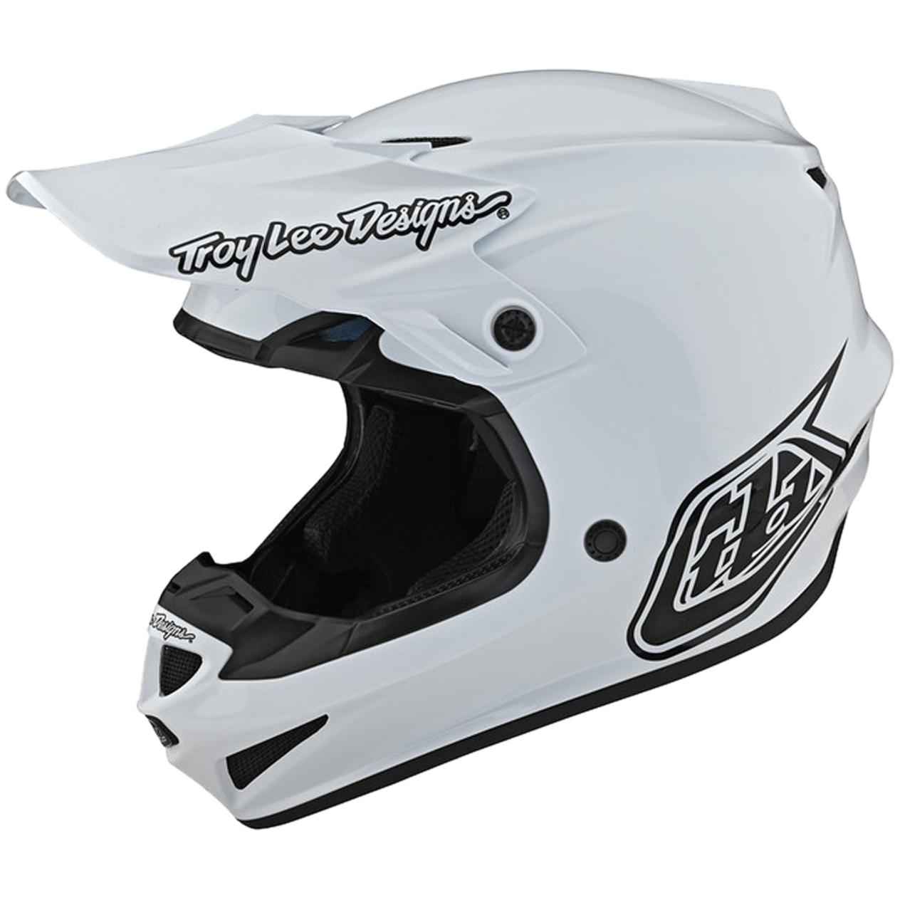 Troy Lee Designs, Motorradhelm, SE4 Polyacrylite Helmet - Mono (60 - 61 cm, XL)
