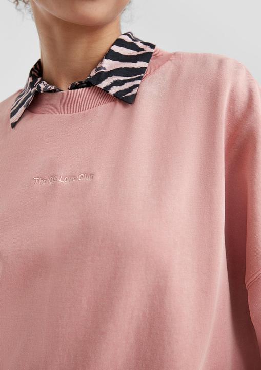 Produktbild s.Oliver Sweatshirt Gewaschenes Sweatshirt mit kleiner Stickerei (M)