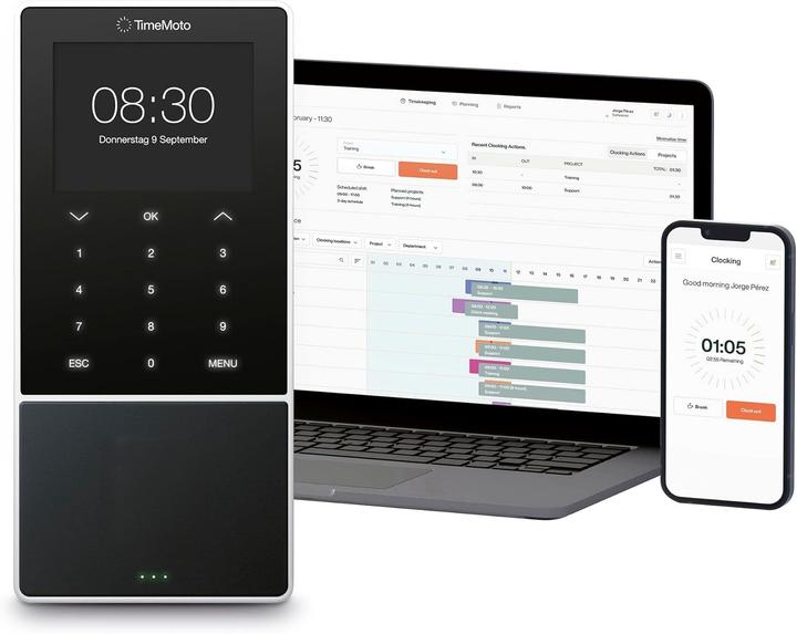Actual product image Safescan TimeMoto TM-818 SC