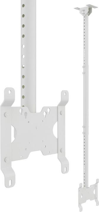 Productafbeelding Multibrackets Plafondbeugel tot 32", aluminium, wit, max. 14 kg (Plafond, 32", 14 kg)