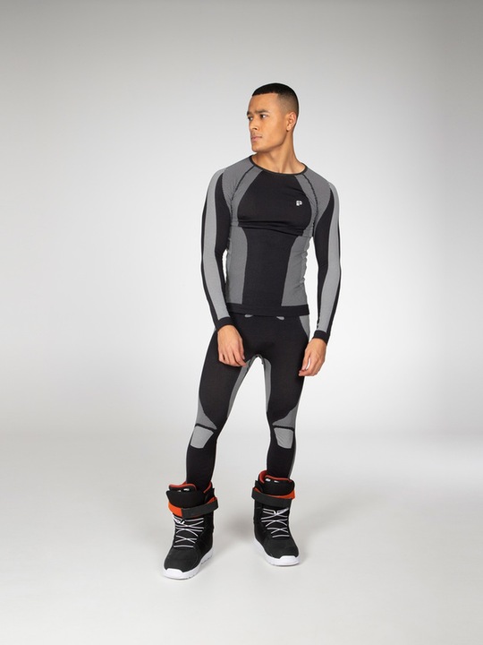 Actual product image Protest Mens Thermal Trousers Blaine True Black XL/XXL (L, XL)