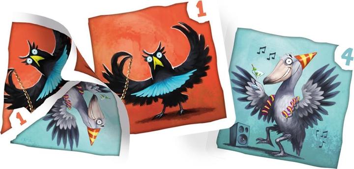 Actual product image Game Factory Weird birds (German)