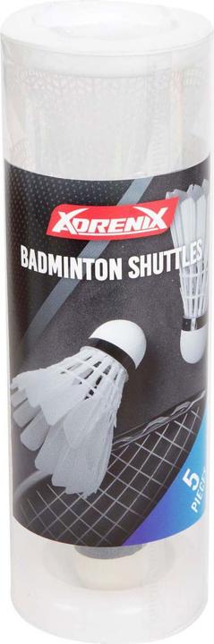 Actual product image Adrenix Badminton Shuttles Weiss in Tube, 5 Stk.