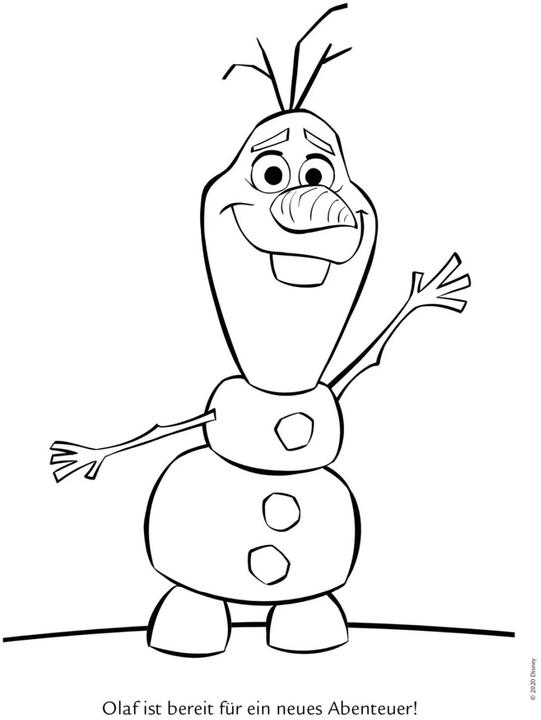 Produktbild Disney Eiskönigin: Malspass mit Olaf