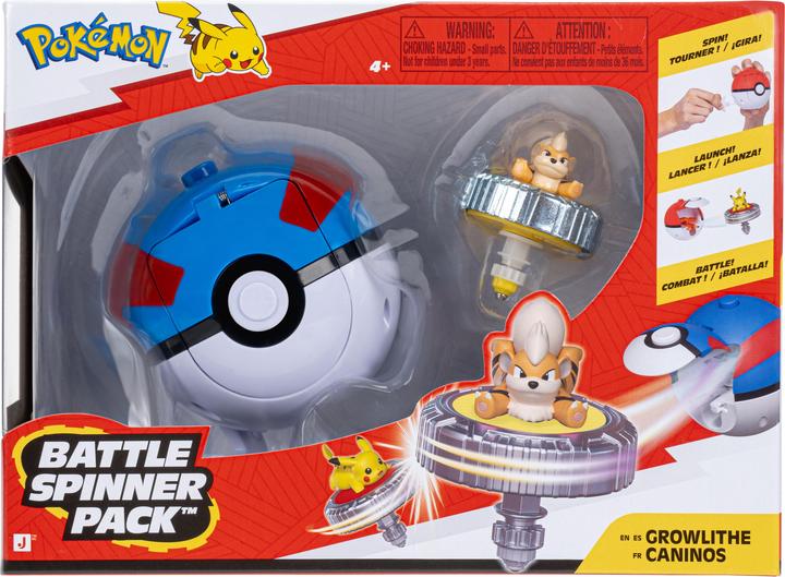 Pokémon - Battle Spinner Growlithe with Great Ball (PKW4937)