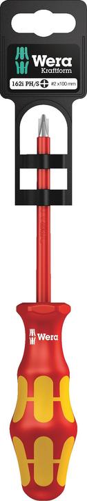 Productafbeelding Wera 162 PH/S SB VDE Geïsoleerde schroevendraaier voor PlusMinus-schroeven (Phillipps kruissleuf (PH))