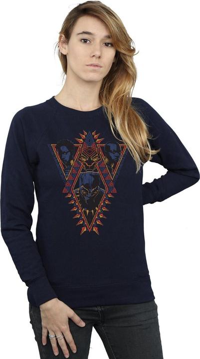 Produktbild Black Panther Tribal Heads Sweatshirt (XXL)