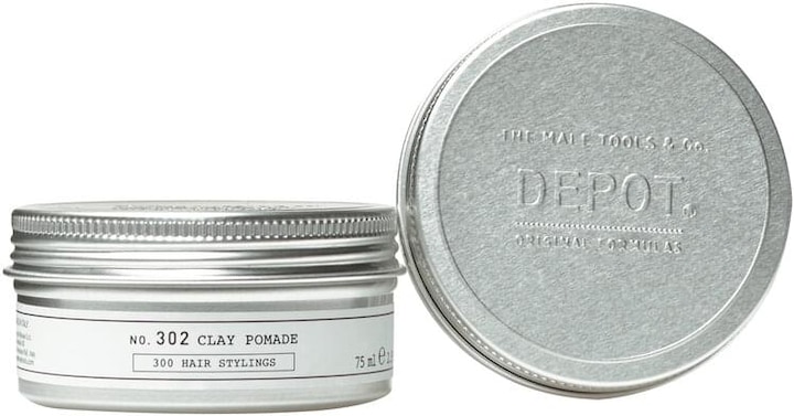 Produktbild Depot No. 302 Clay Pomade 25ml (Haargel, Haarpomade, 25 ml)