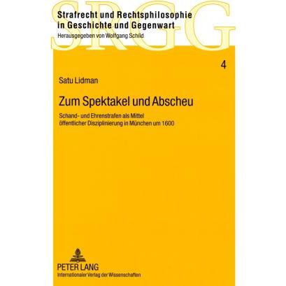 Zum Spektakel und Abscheu, Fachbücher von Satu Lidman